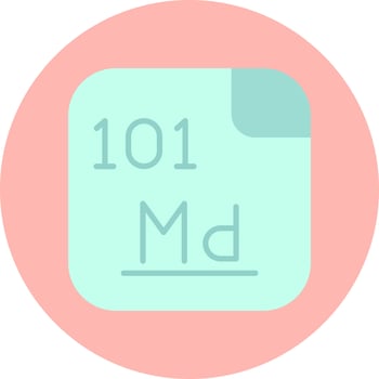 Mendelevium Vector Icon