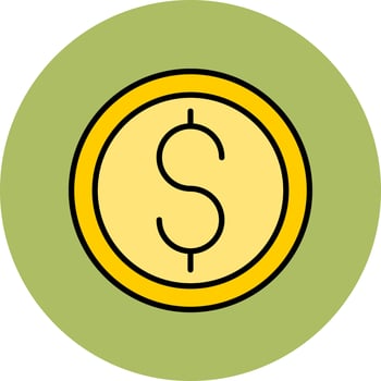 Coin Vector Icon