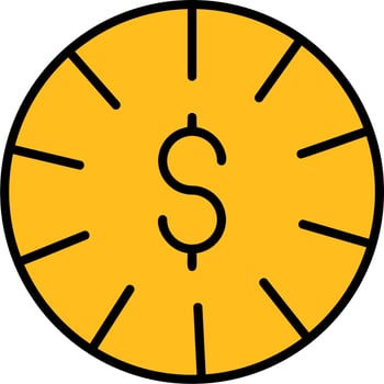 Coin Vector Icon