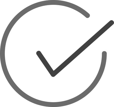 Mark Vector Icon