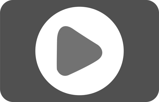 Video Player Vector Icon