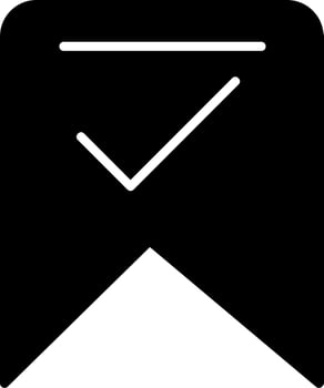 Mark Vector Icon