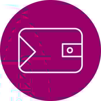 Wallet Vector Icon