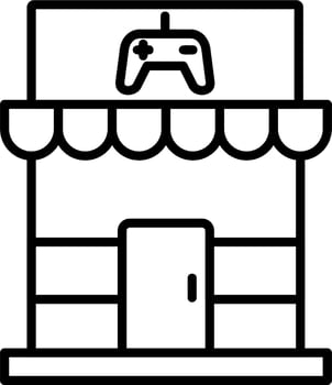 Gaming Center Vector Icon