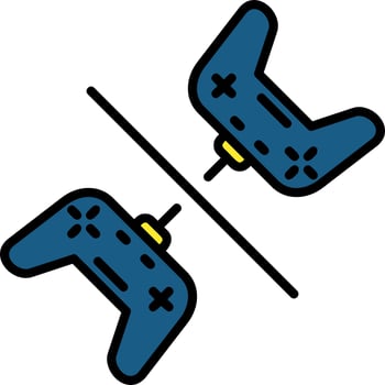 Game Controllers Vector Icon