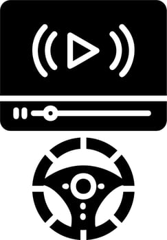 Racing Game Vector Icon