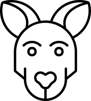 Kangaroo Vector Icon