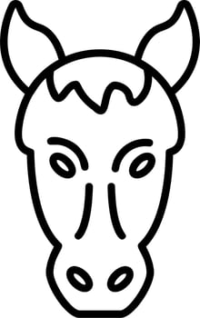 Horse Vector Icon