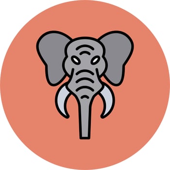 Elephant Vector Icon