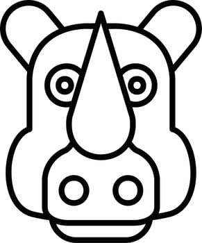 Rhino Vector Icon