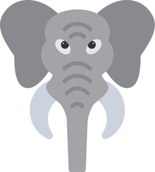 Elephant Vector Icon