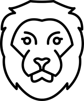 Lion Vector Icon