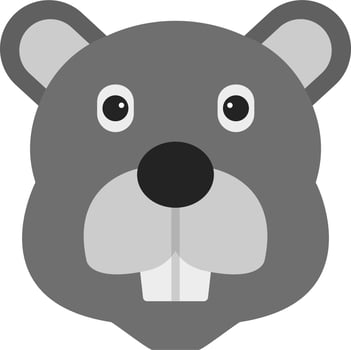 Beaver Vector Icon