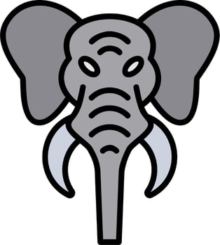 Elephant Vector Icon