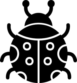 Ladybug Vector Icon