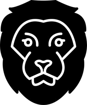 Lion Vector Icon