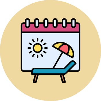 Holidays Vector Icon