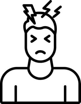 Headache Vector Icon