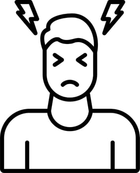 Stress Vector Icon