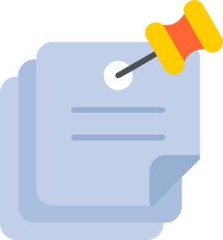 Sticky note Vector Icon