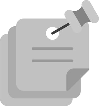 Sticky note Vector Icon