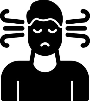 Exhausted Vector Icon