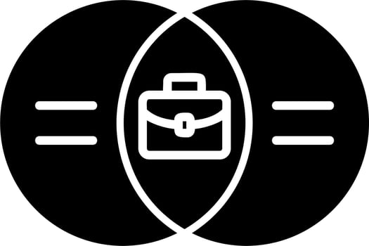 Venn Diagram Vector Icon