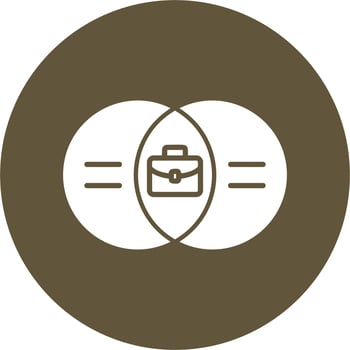 Venn Diagram Vector Icon