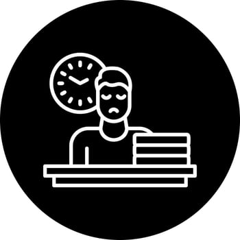 Busy Vector Icon
