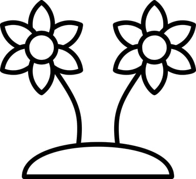 Flower Vector Icon