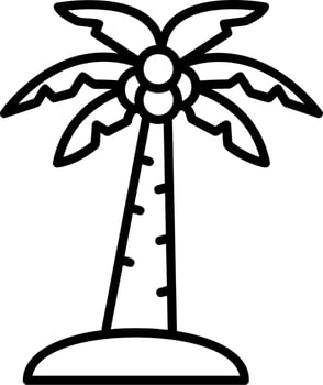 Palm Tree Vector Icon