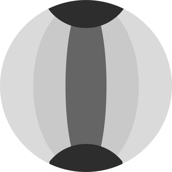 Beach Ball Vector Icon