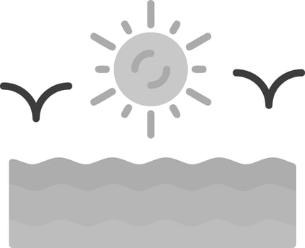 Beach Vector Icon
