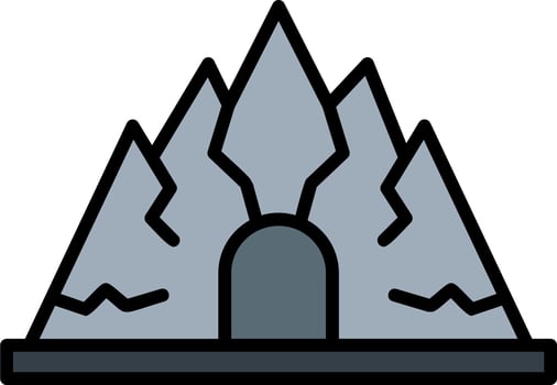 Cave Vector Icon