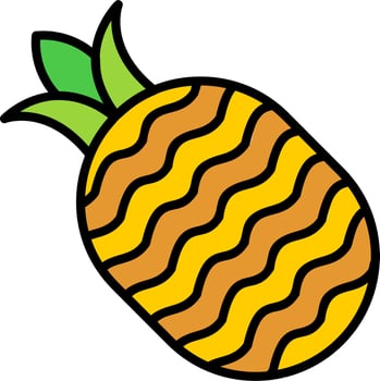Pineapple Vector Icon