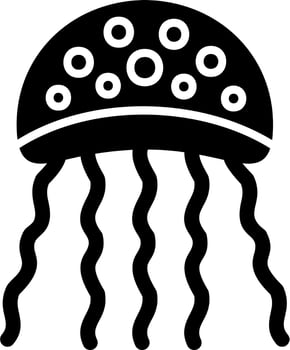 Jellyfish Vector Icon