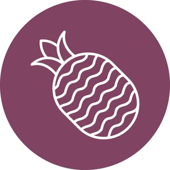Pineapple Vector Icon