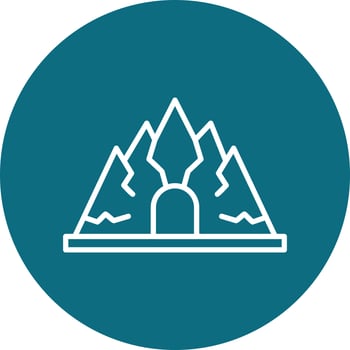 Cave Vector Icon