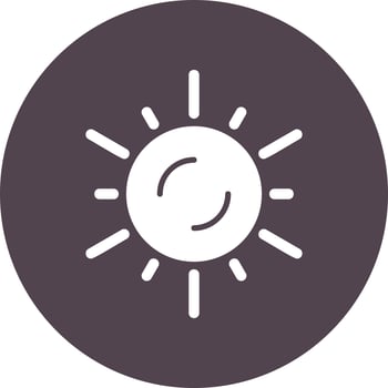 Sun Vector Icon