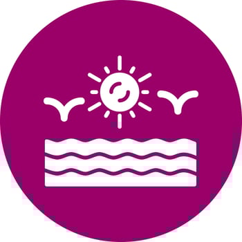 Beach Vector Icon