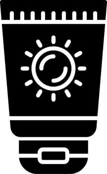 Sunscreen Vector Icon