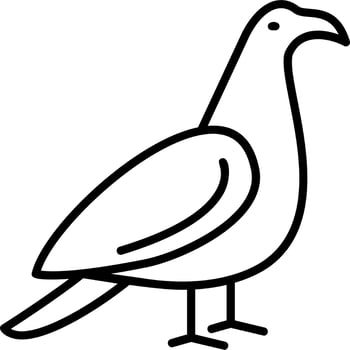 Raven Vector Icon