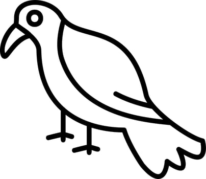 Kestrel Vector Icon