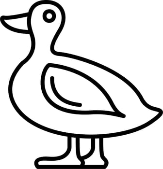 Duck Vector Icon
