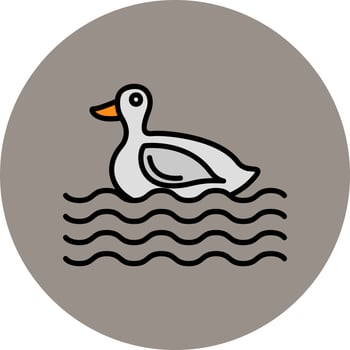 Duck Vector Icon