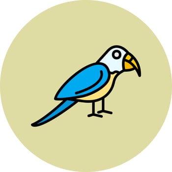 Parrot Vector Icon