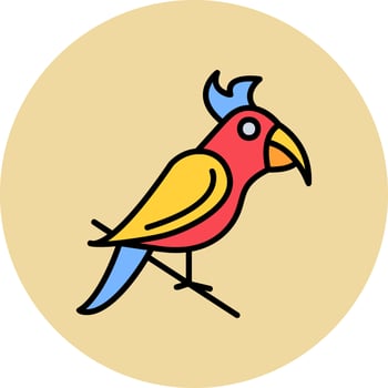Parrot Vector Icon