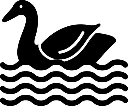 Swan Vector Icon