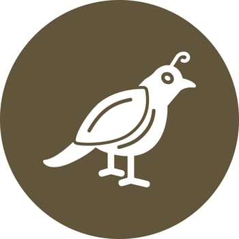 Quail Vector Icon