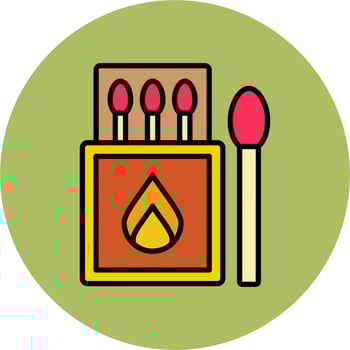Matches Vector Icon